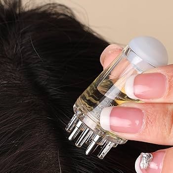 Oil Applicator | Scalp Hair Comb Oil Applicator | Portable Mini Hair Oil Applicator 6m