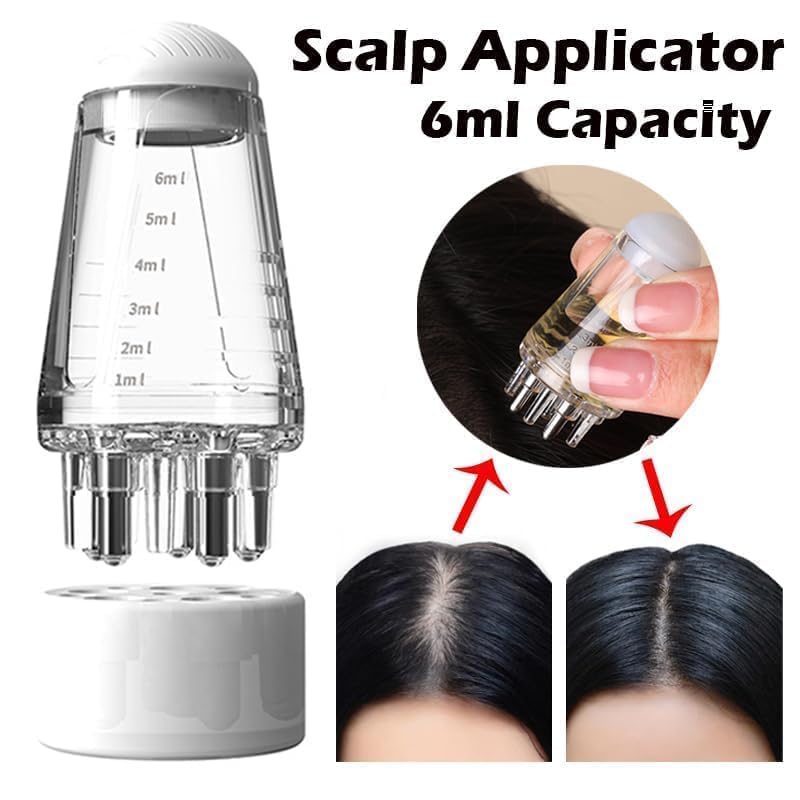 Oil Applicator | Scalp Hair Comb Oil Applicator | Portable Mini Hair Oil Applicator 6m