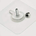Transparent Self-Adhesive Wall Hooks Sticker – Strong Hold, No Drill, Damage-Free Hanging - Pack of 10